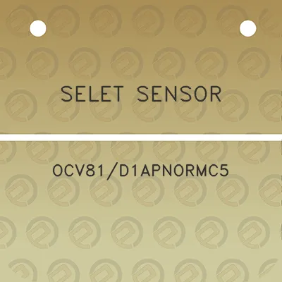 selet-sensor-ocv81d1apnormc5