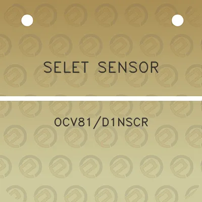 selet-sensor-ocv81d1nscr