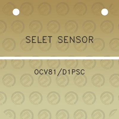 selet-sensor-ocv81d1psc