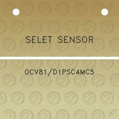 selet-sensor-ocv81d1psc4mc5