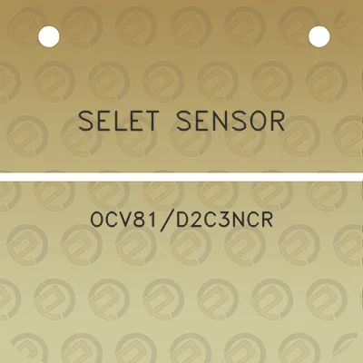 selet-sensor-ocv81d2c3ncr