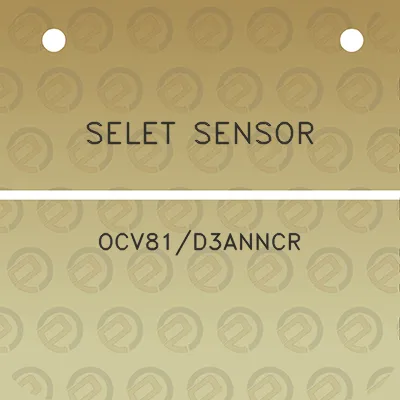 selet-sensor-ocv81d3anncr