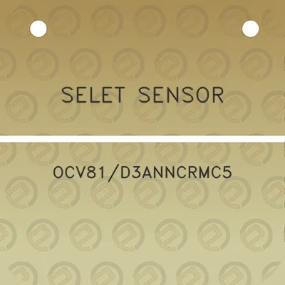 selet-sensor-ocv81d3anncrmc5