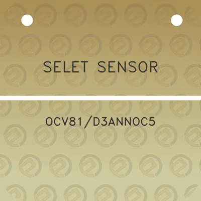 selet-sensor-ocv81d3annoc5