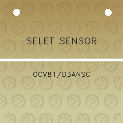 selet-sensor-ocv81d3ansc