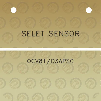 selet-sensor-ocv81d3apsc