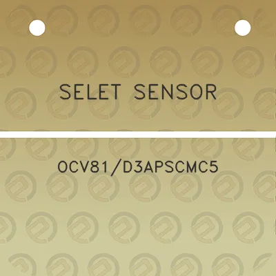 selet-sensor-ocv81d3apscmc5