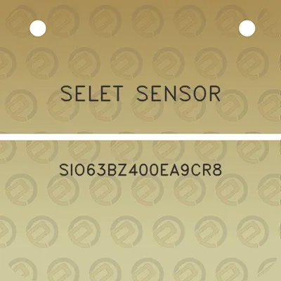 selet-sensor-sio63bz400ea9cr8