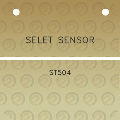 selet-sensor-st504