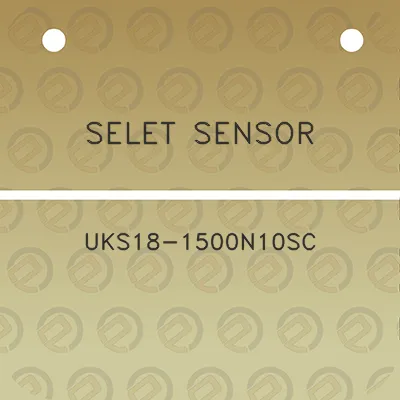 selet-sensor-uks18-1500n10sc