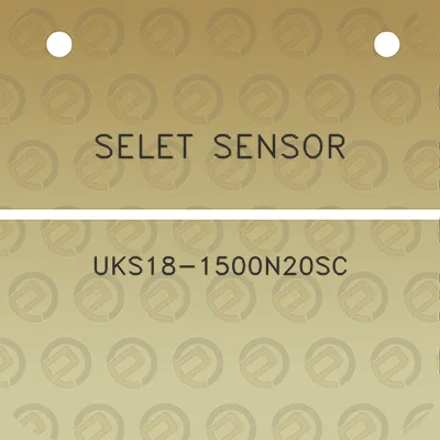 selet-sensor-uks18-1500n20sc