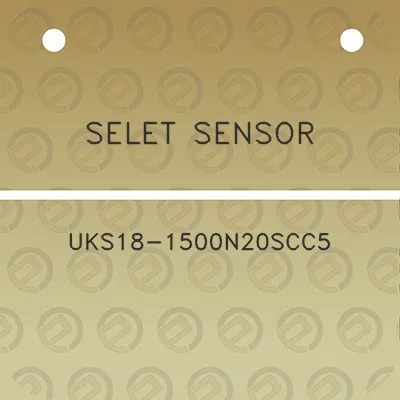 selet-sensor-uks18-1500n20scc5