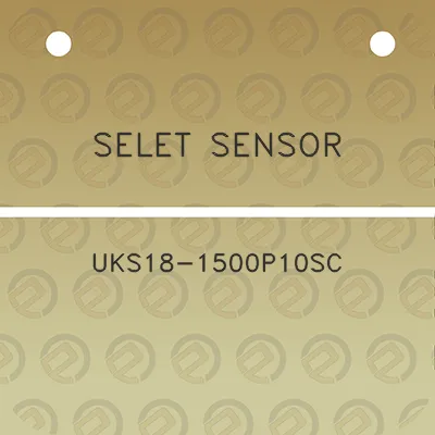 selet-sensor-uks18-1500p10sc