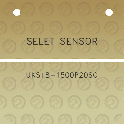 selet-sensor-uks18-1500p20sc