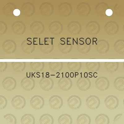 selet-sensor-uks18-2100p10sc