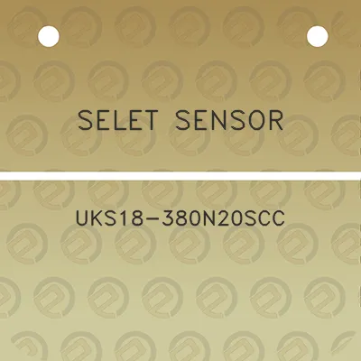 selet-sensor-uks18-380n20scc