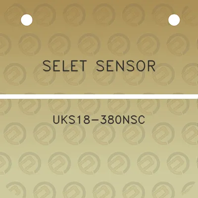 selet-sensor-uks18-380nsc