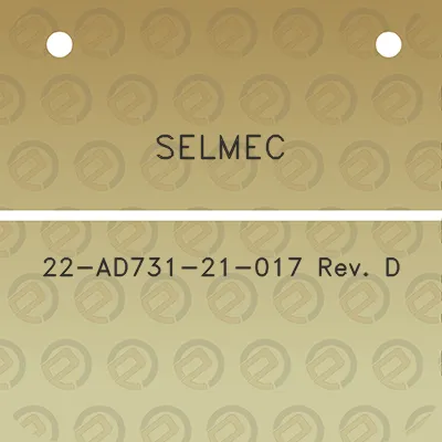 selmec-22-ad731-21-017-rev-d