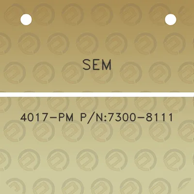 sem-4017-pm-pn7300-8111