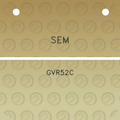 sem-gvr52c