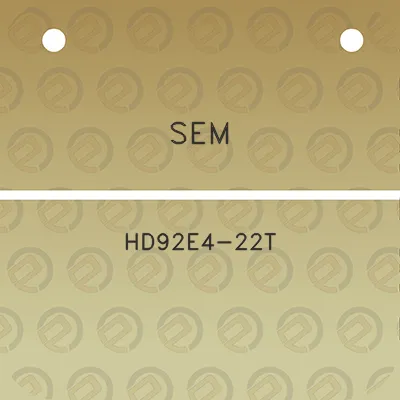 sem-hd92e4-22t