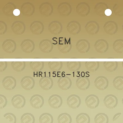 sem-hr115e6-130s