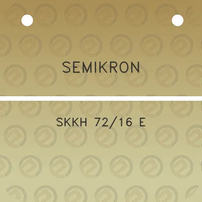 semikron-skkh-7216-e