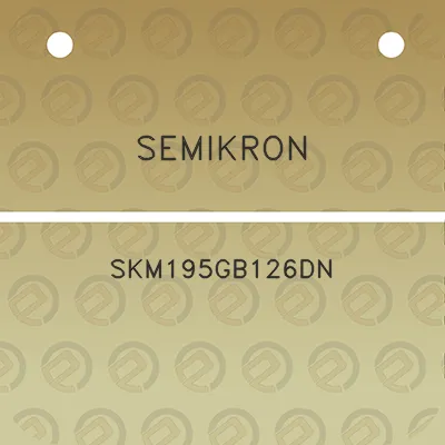 semikron-skm195gb126dn