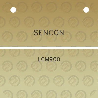 sencon-lcm900