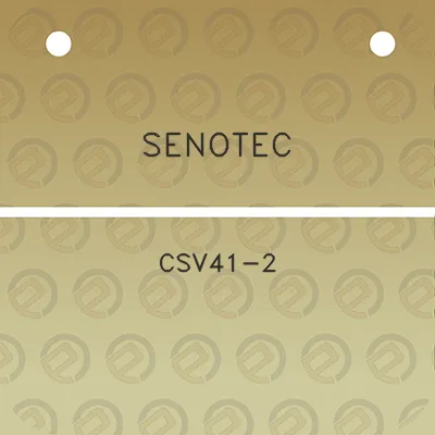 senotec-csv41-2