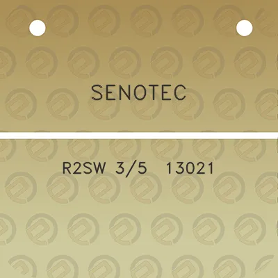 senotec-r2sw-35-13021