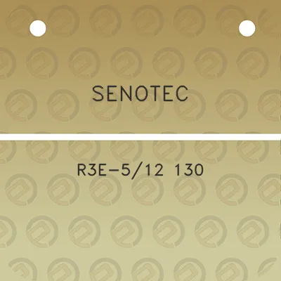 senotec-r3e-512-130