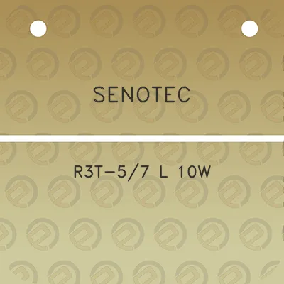 senotec-r3t-57-l-10w