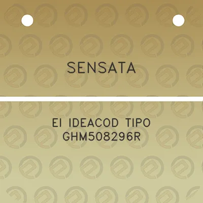 sensata-ei-ideacod-tipo-ghm508296r