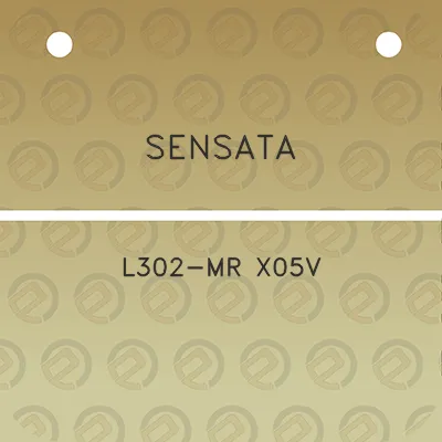 sensata-l302-mr-x05v