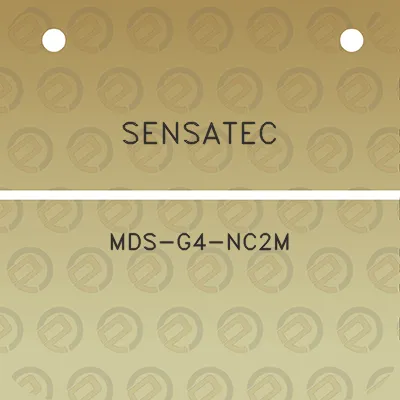 sensatec-mds-g4-nc2m