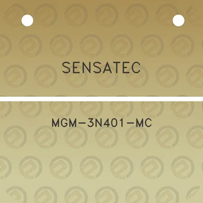 sensatec-mgm-3n401-mc