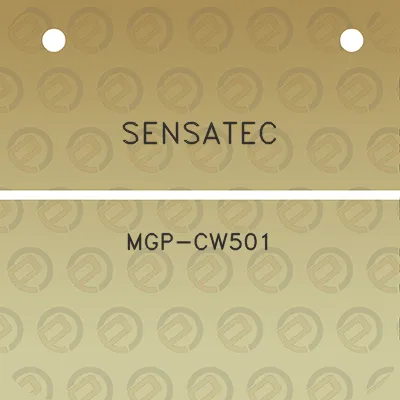 sensatec-mgp-cw501