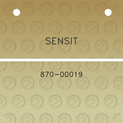 sensit-870-00019