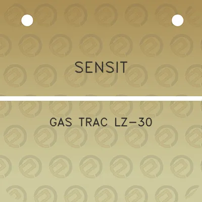 sensit-gas-trac-lz-30