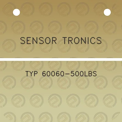 sensor-tronics-typ-60060-500lbs