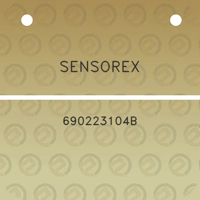 sensorex-690223104b