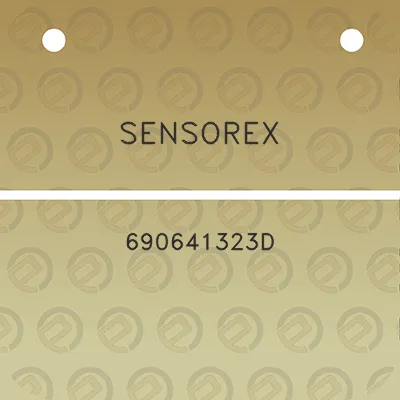 sensorex-690641323d