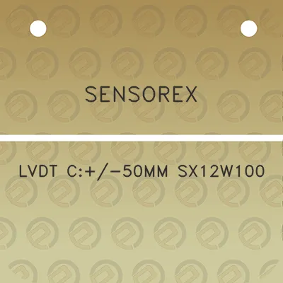 sensorex-lvdt-c-50mm-sx12w100