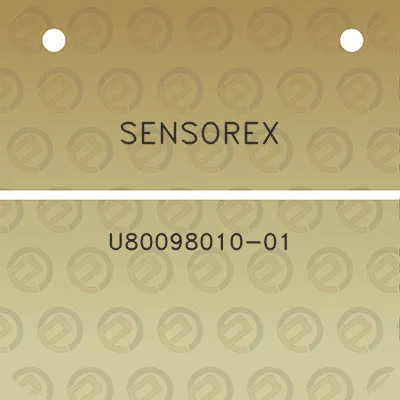 sensorex-u80098010-01