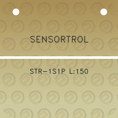 sensortrol-str-1s1p-l150