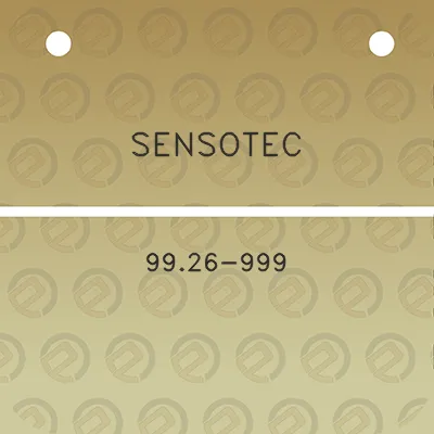 sensotec-9926-999