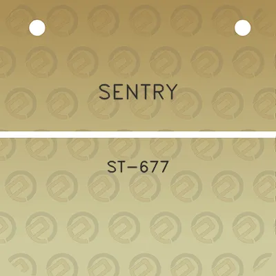 sentry-st-677