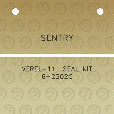 sentry-verel-11-seal-kit-6-2302c