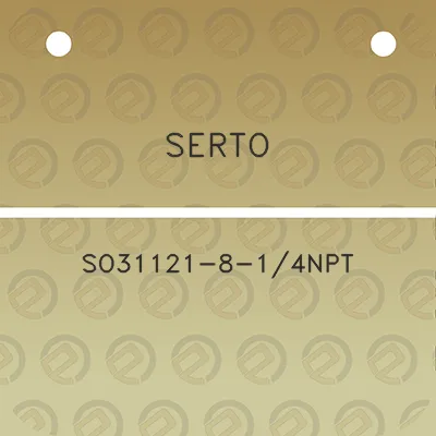 serto-so31121-8-14npt